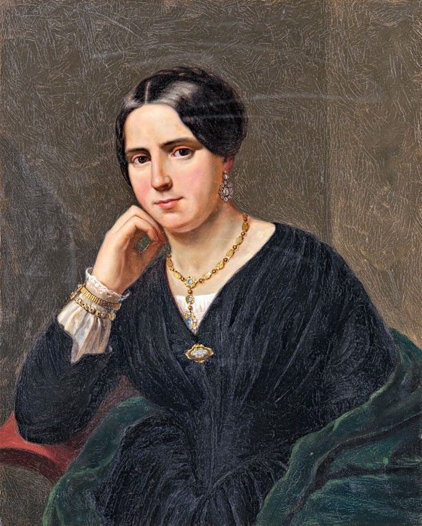 Magyar festő, 19. sz. vége: Női portré