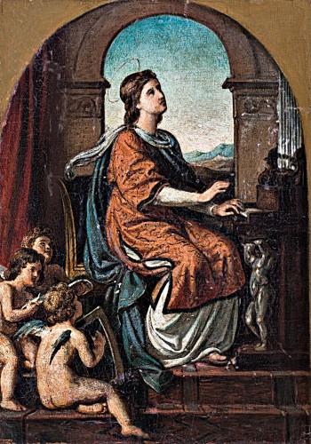 Than Mór (1828-1899): Szent Cecília